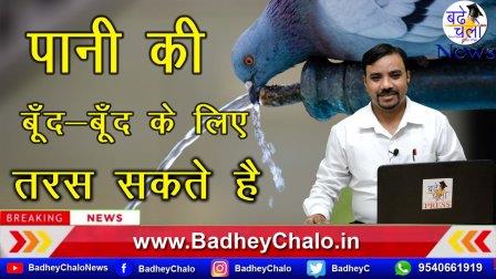 पानी की बूँद बूँद के लिए तरस सकते है  || Jal Hi Jeewan Jai || Badhey Chalo News